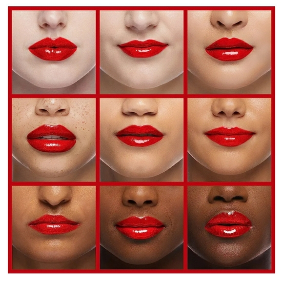 Maybelline Other - Plumper Please Red Maybelline Gloss / Liner in ONE #235 Hot & Spicy